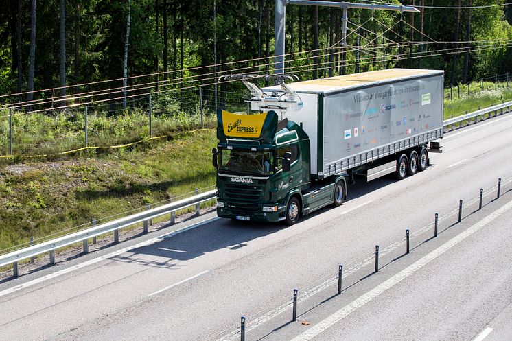 Elektrischer Scania Hybrid Lkw G 360