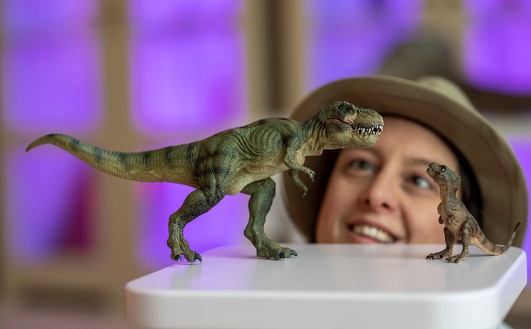 Dino-Doris med dinosaurier