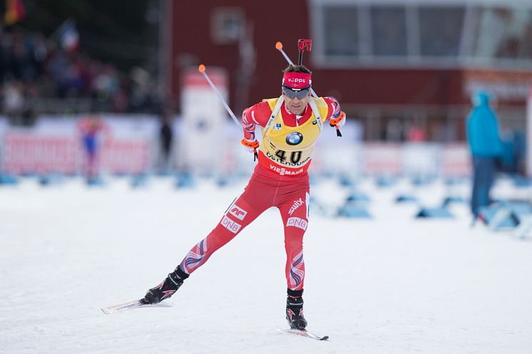 Ole Einar Bjørndalen, sprint Östersund 2015