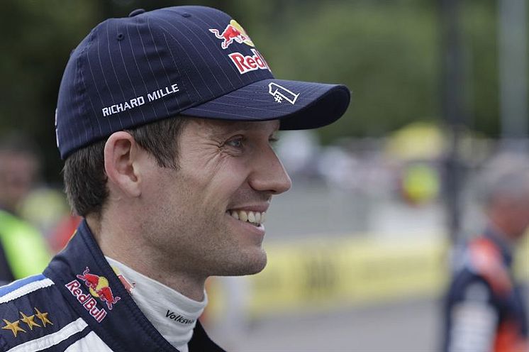Sébastien Ogier porträtt Rally France