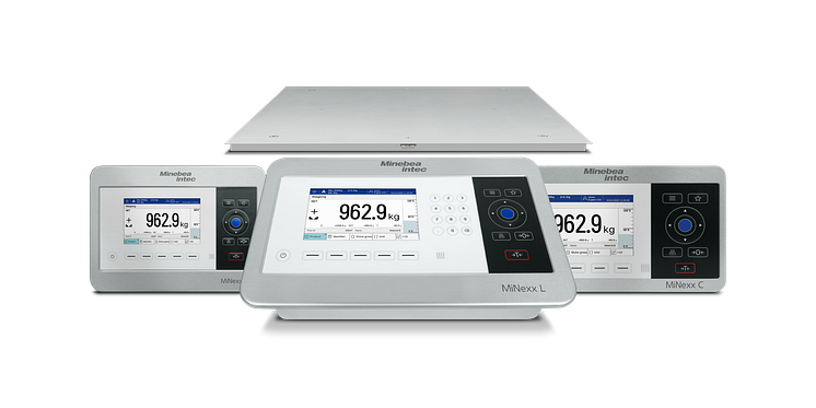 Whether simple weighing, precise piece counting, exact filling or reliable fill quantity con-trol: The new MiNexx® weight ind