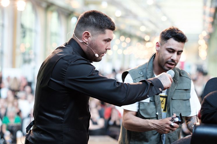 Jac Ludlow (UK) Konferenciär i Copenhagen Barber Battle 2019