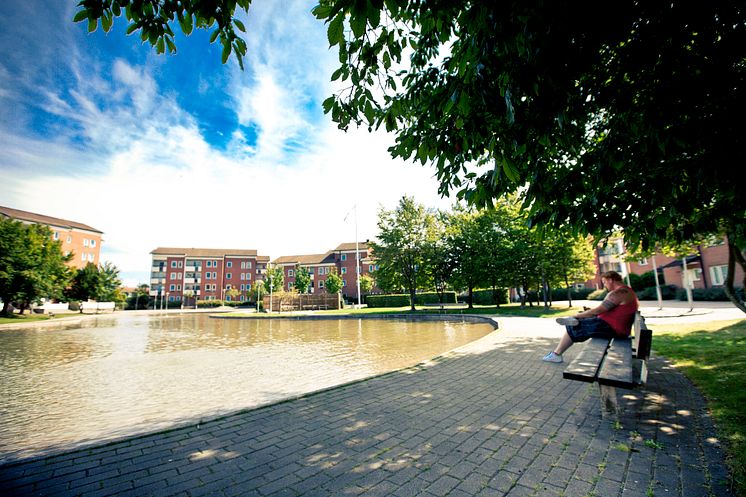 Pålsjö Östra, ett av Helsingborgshems bostadsområden