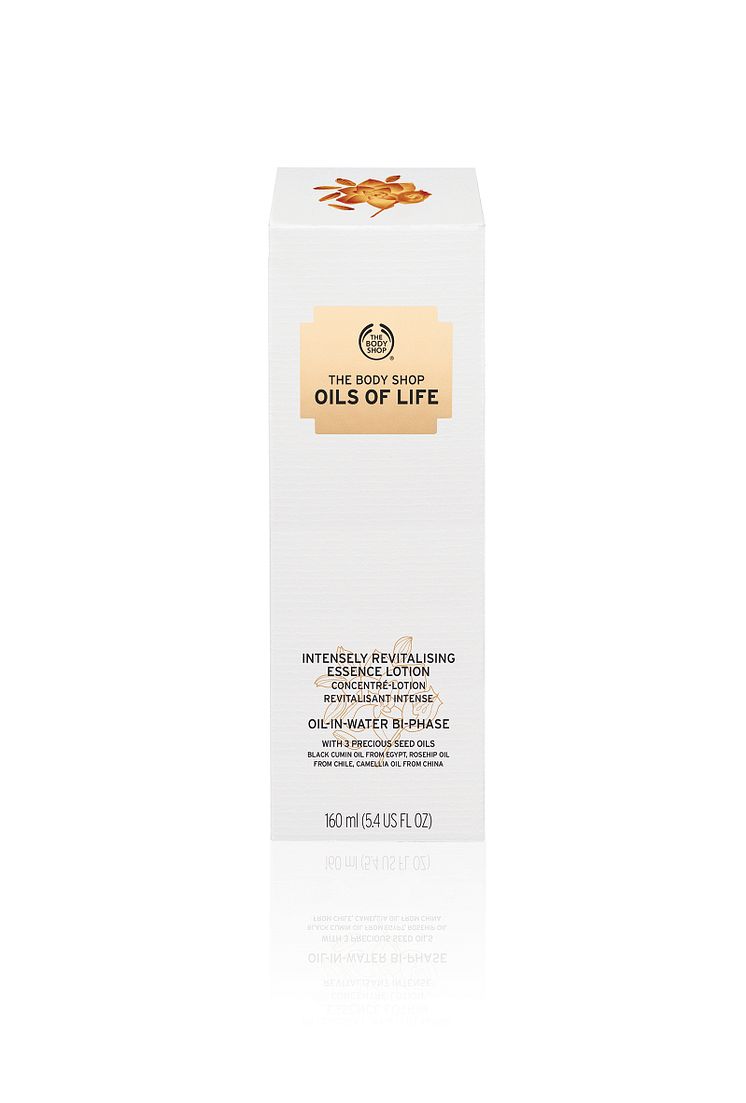 Oils of Life™ Intensely Revitalising Essence Lotion (box only)
