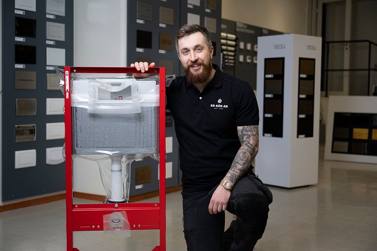 BB Rör sparar tid med TECEprofil Safetybag
