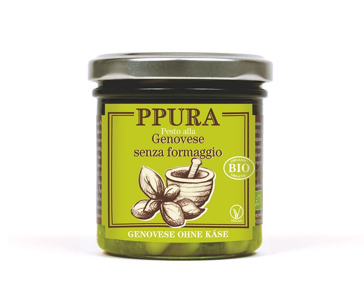 Ekologisk vegansk pesto genovese