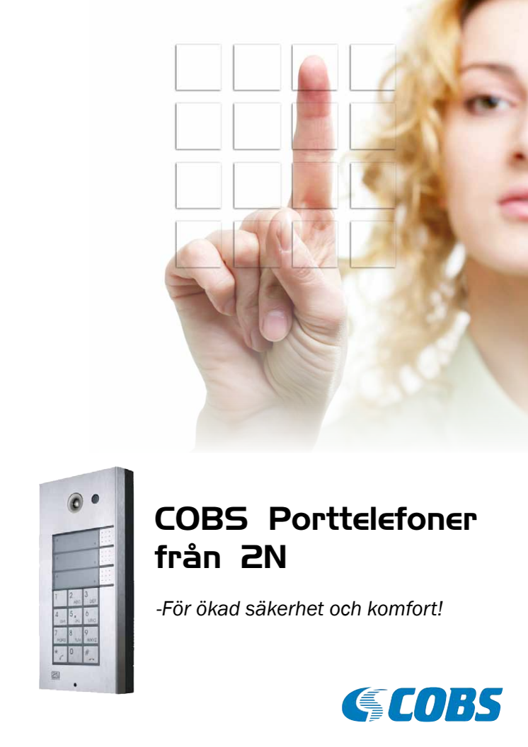 COBS porttelefoner från 2N