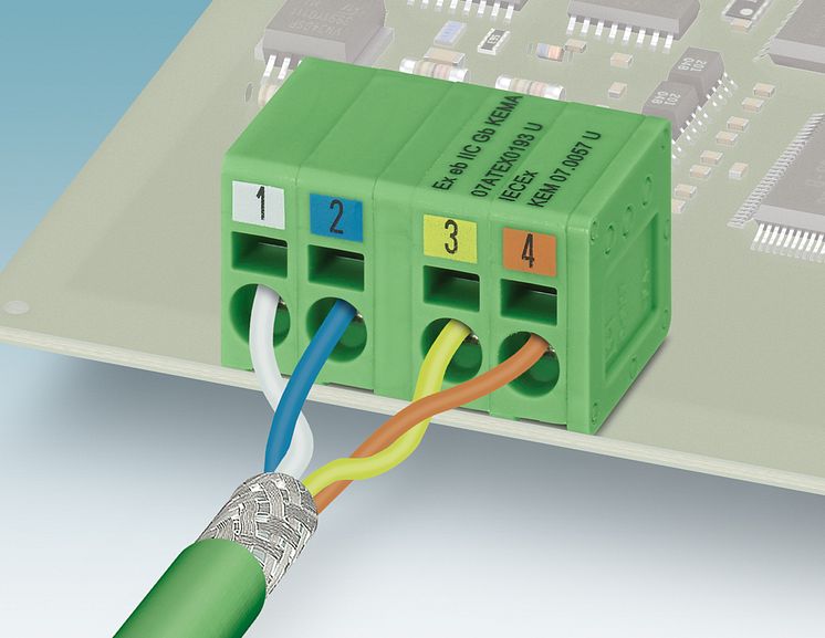 Printklemmer til Profinet