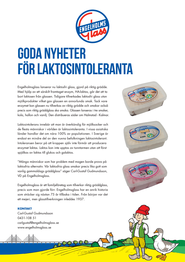 Goda nyheter för lakosintoleranta
