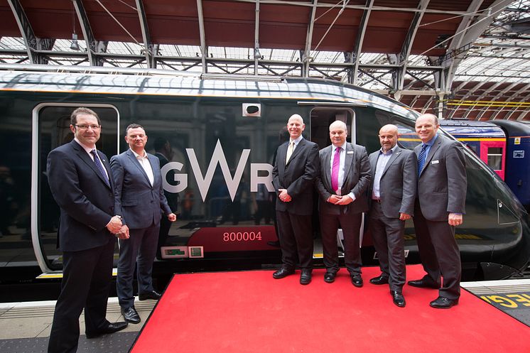 GWR unveils new Hitachi train in celebration of 175 years of first passenger service between Bristol and London