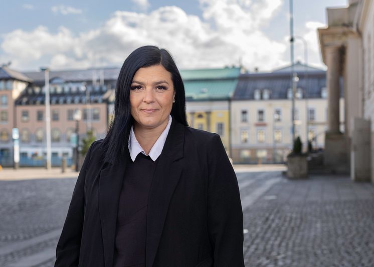 Linda Wenthe, avdelningschef, samhällsutveckling och hållbarhet 