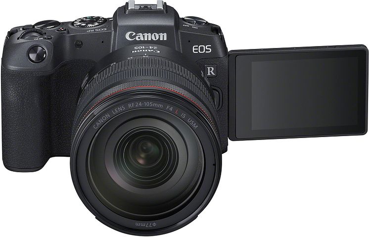 EOS RP med RF24-105mm F4 L IS USM front