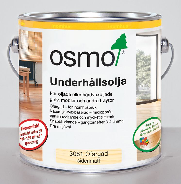 Osmo Underhållsolja 2,5L