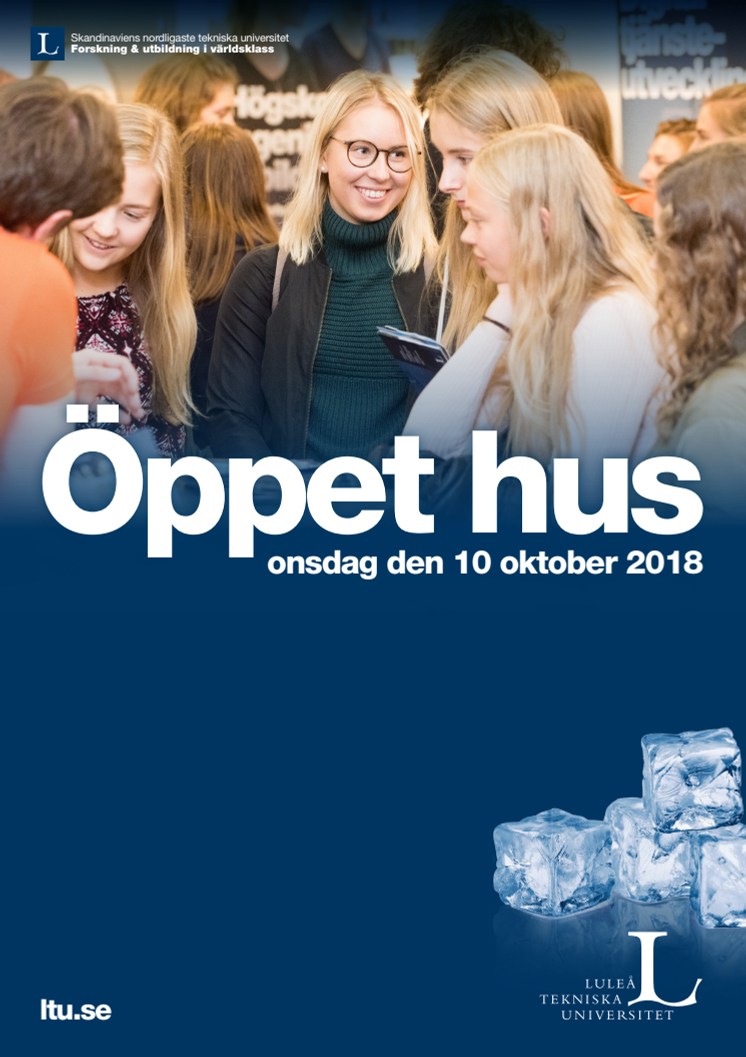 Program - öppet hus 10 oktober