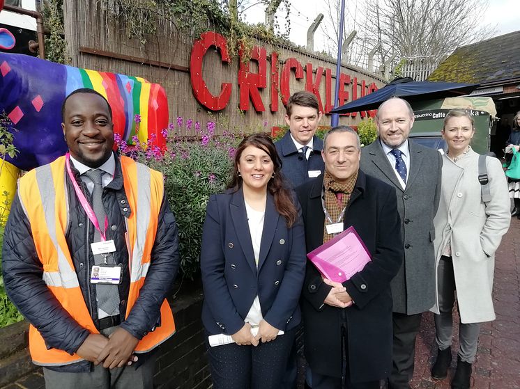 Cricklewood is to be made step-free