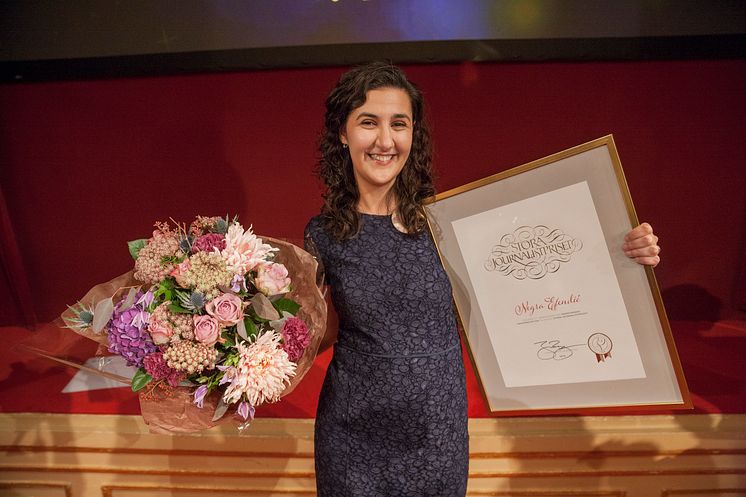 Negra Efendić, vinnare av Årets Berättare 2016