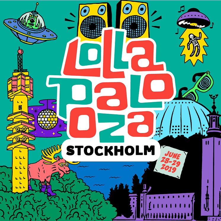 Lollapalooza Stockholm – Instagram and Facebook 