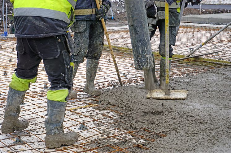 Betonggjutning