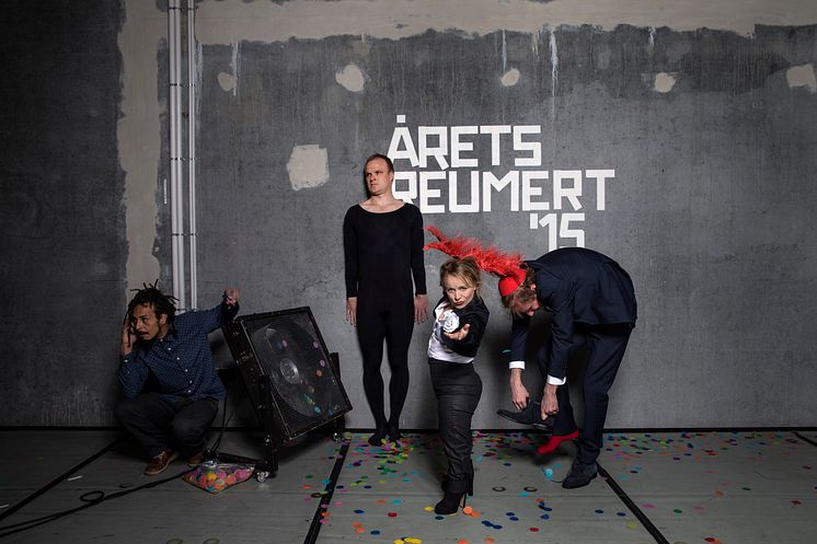 De tre værter for Årets Reumert 2015