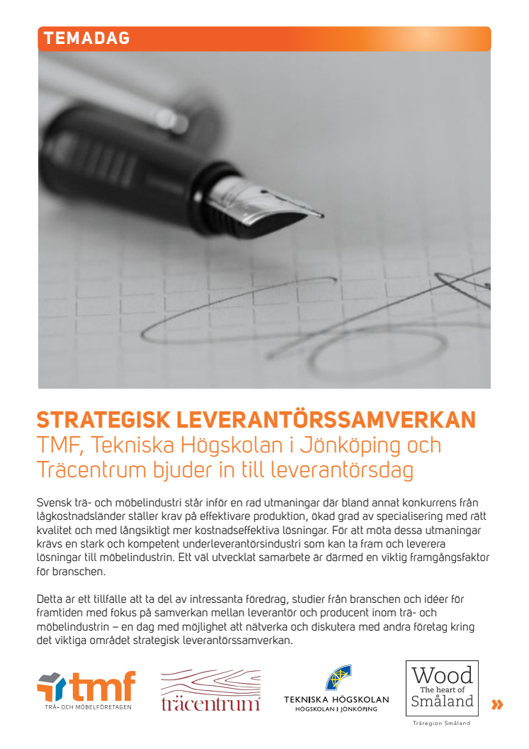 20150507 Leverantörsdag Jönköping