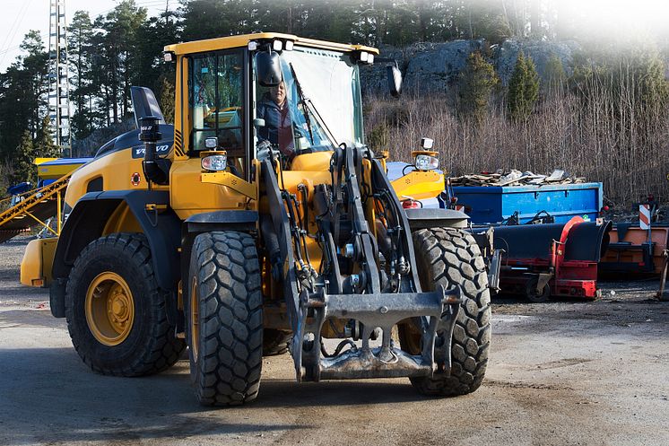 Turebergs Åkeri - valet föll på Volvo L60H och L70H hjullastare