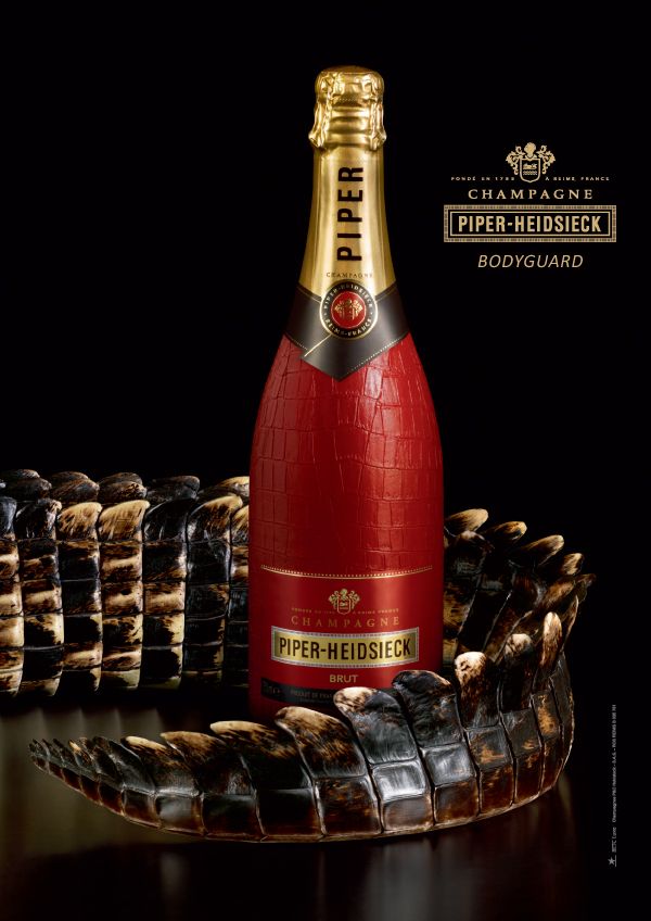 Piper-Heidsieck Skin ad