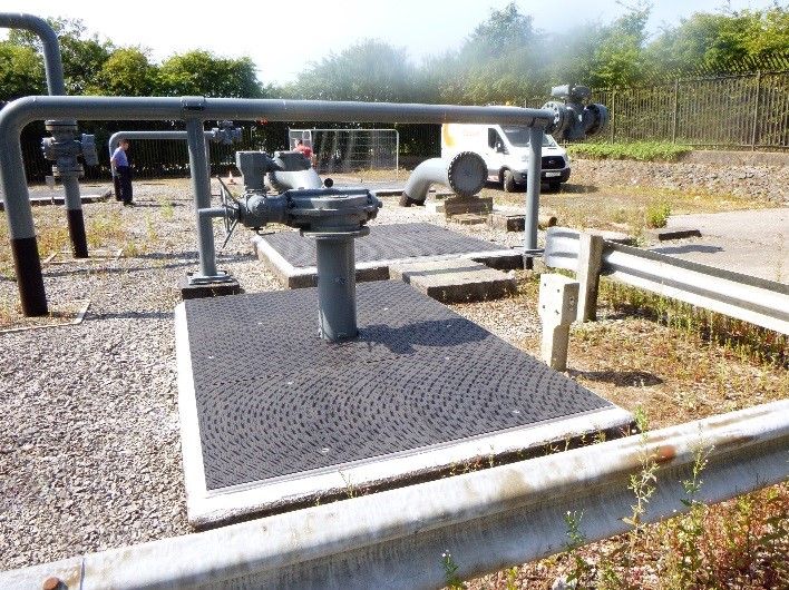 Fibrelite covevers installed at cadent Gas site