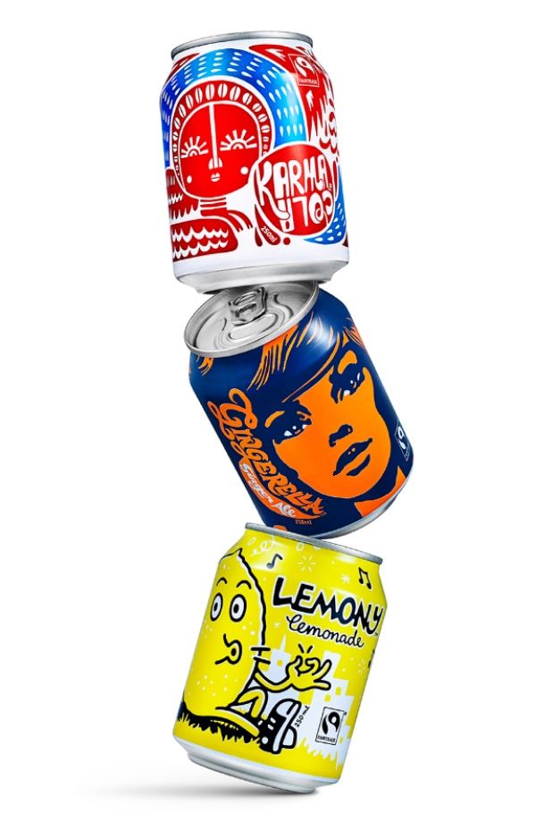 Karma Cola, Gingerella och Lemony – ekologisk och Fairtrade