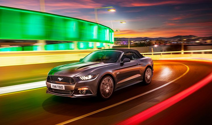 Nye Ford Mustang lanseres for første gang i Europa i 2015.