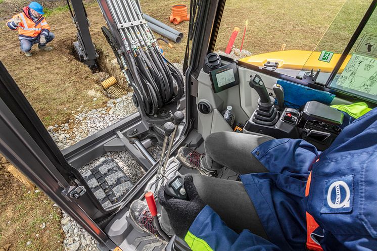 Volvo ECR58 - branschens bästa hytt