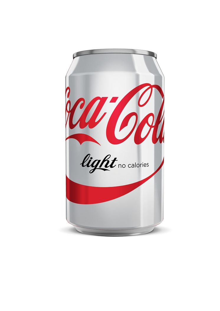 Uudistunut Coca-Cola light -tölkki