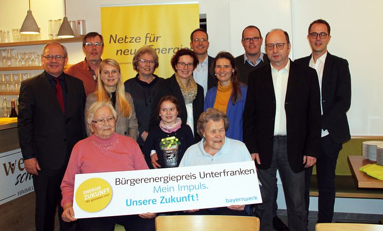 Auftakt des Bürgerenergiepreises Unterfranken 2020 in Himmelstadt