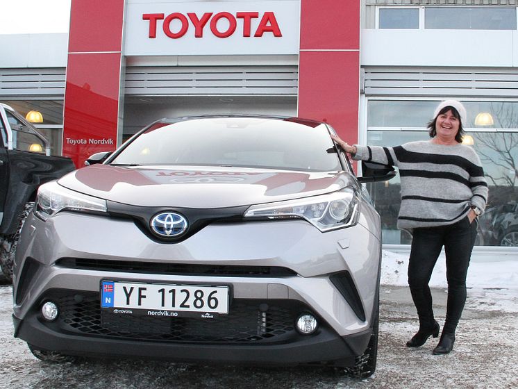 Gratulerer med Toyota C-HR! 