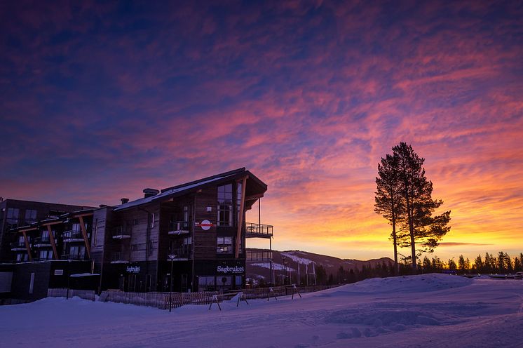 Like mange engelskmenn som nordmenn på Radisson Blu i Trysil