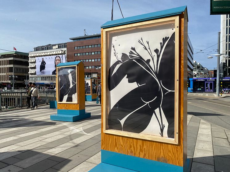 Grafikens Hus och På Sergels torg visar: Yasmina Karli Malmsten