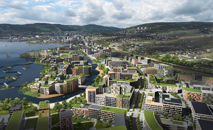 Fjordbyen Lier og Drammen – byutvikling