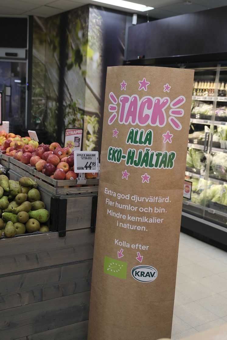 Nudging Organic – Tack alla eko-hjältar