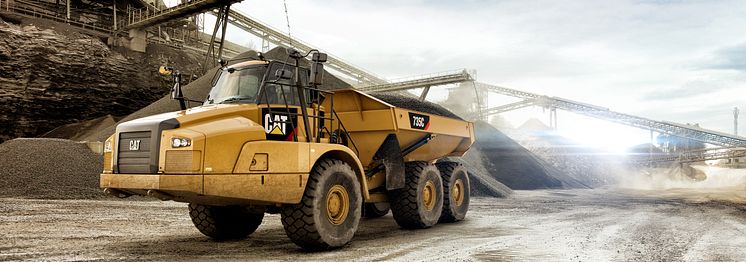 Cat 735C dumper