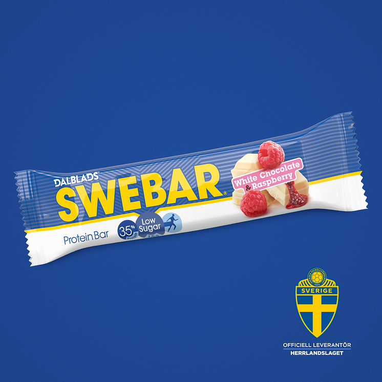 Swebar proteinbar till fotbollslandslaget