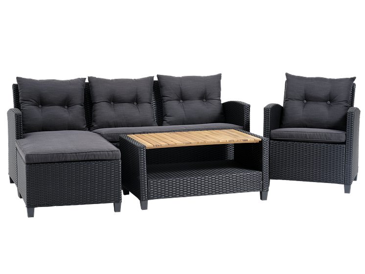 JYSK_Set muebles jardín VEN 4 plazas con chaise longue negro.png