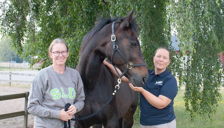 Jenny Yngvesson och Agneta Sandberg