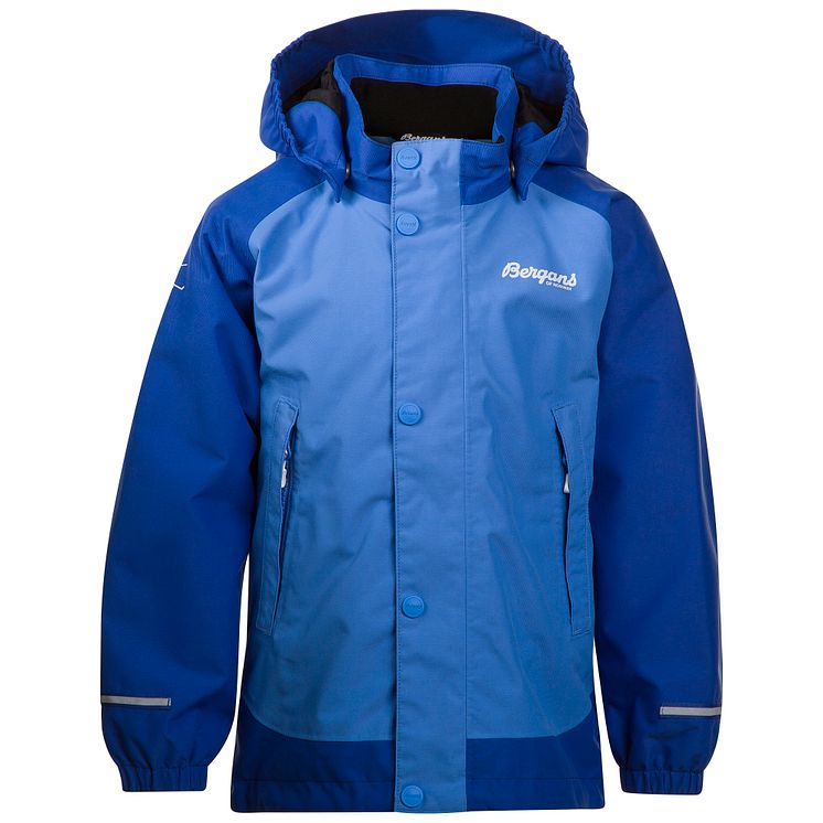 Knatten Kids Jacket - Sky Blue/Dark Sky Blue