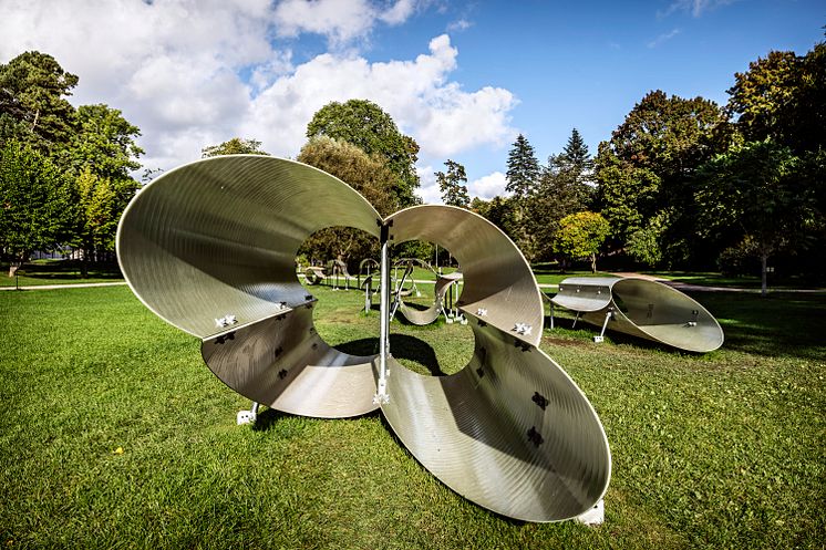 Siri Aurdal, Bølgelengder – rekomponert, Vigelandsparken, 2016.