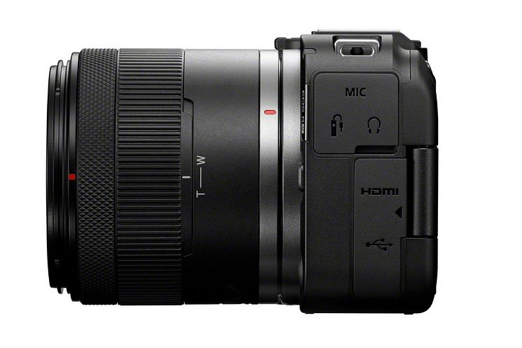 11_Canon EOS R50 V_Black_Left_Canon RF-S 14-30mm F4-6.3 IS STM PZ(BK).jpg