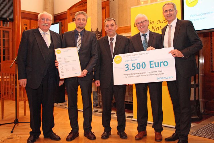 Bürgerenergiepreis Oberfranken 2015: Bürgerzentrum Kraisdorf