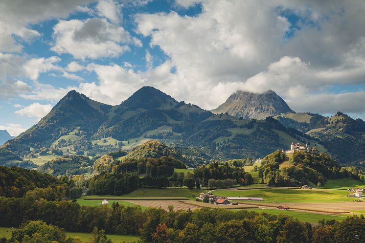 Top Cycling Tour Seen-Route (Gruyeres)