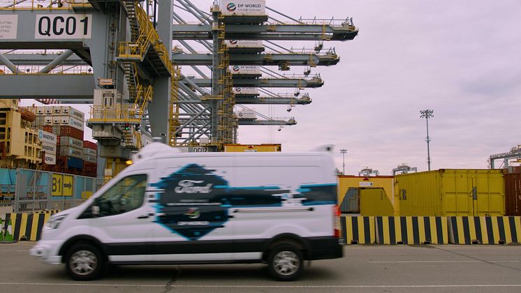 Ford DP World testprosjekt selvkjørende 2021