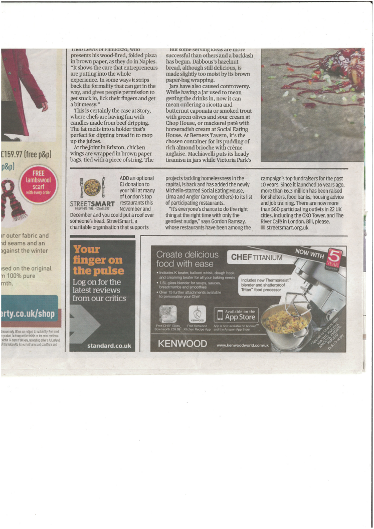 Evening Standard 31st October 2013
