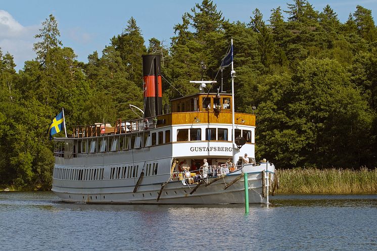 Pressbild - Strömma Kanalbolaget - M/S Gustafsberg VII till sjöss