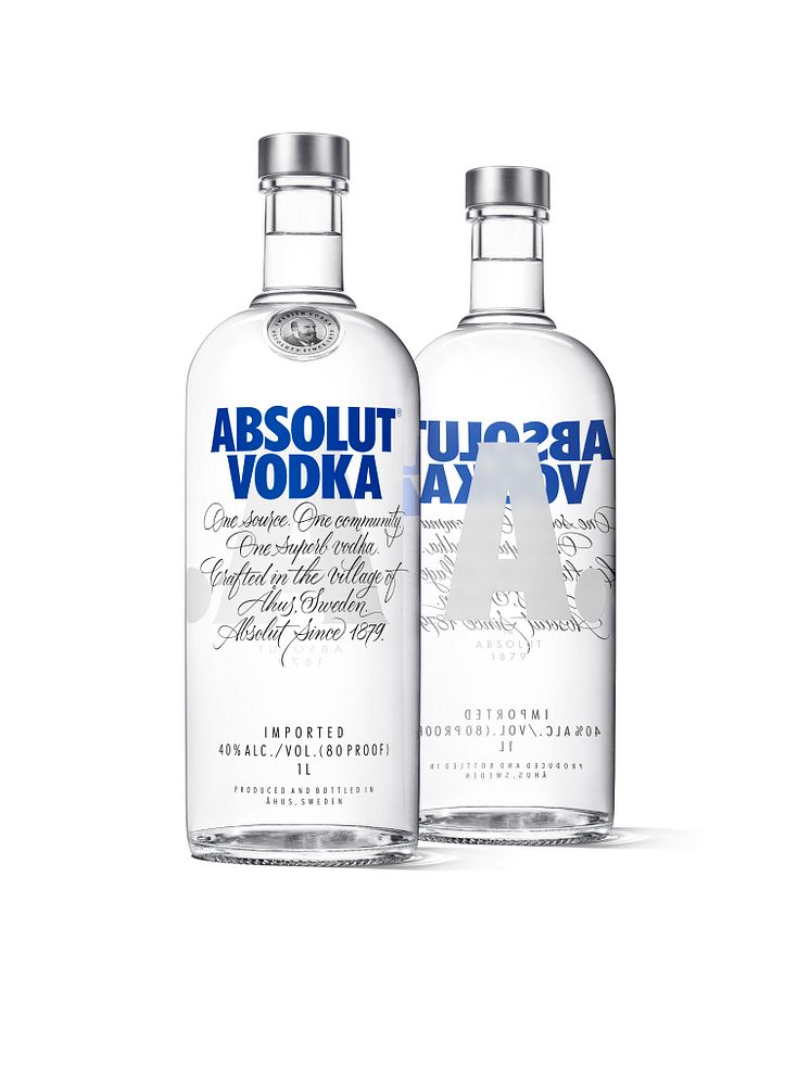 Ny Absolut flaskedesign duo
